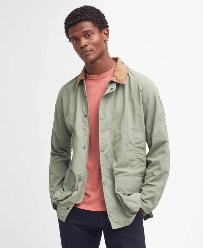 Ashby Showerproof Jacket Timberwolf Men Barbour Showerproof Jackets