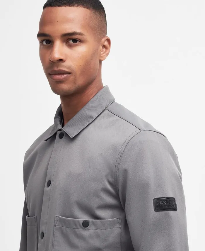 Aspect Overshirt Sapphire Navy Men Barbour Overshirts