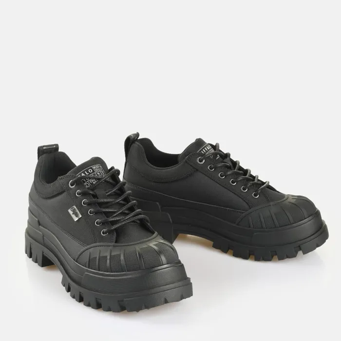 Aspha Fox Lace Lo Bs Black Buffalo LaceUps and Loafer Aspha Fox Lace Lo Bs Black Buffalo LaceUps and Loafer