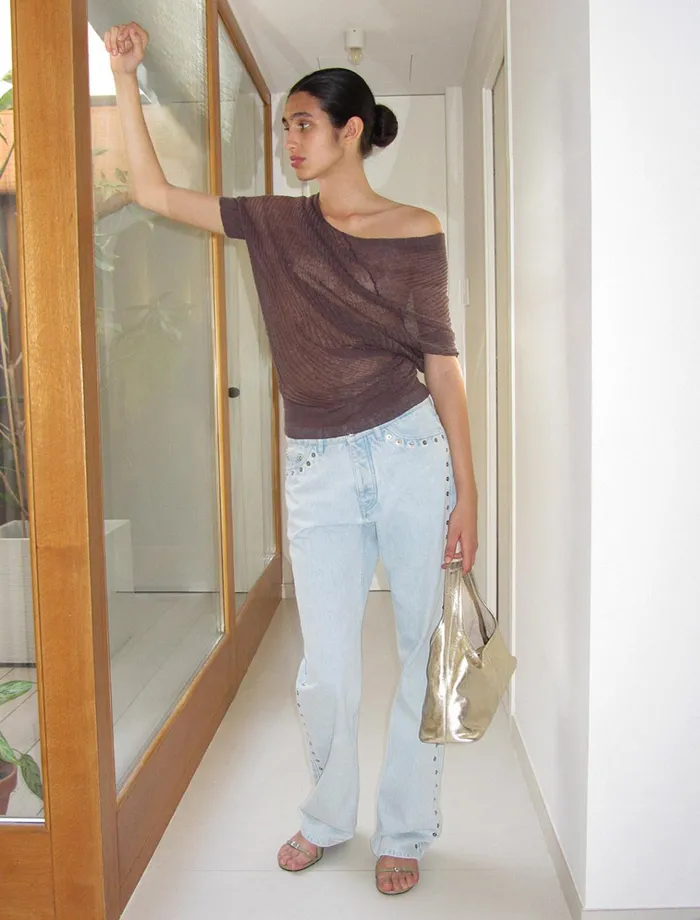 Asuan Brown Women Paloma Wool Tops