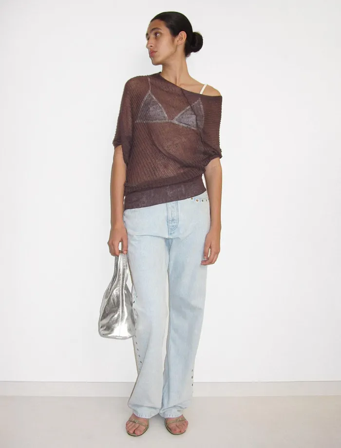Asuan Brown Women Paloma Wool Tops