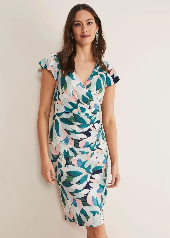 Averie Floral Midaxi Dress Multicoloured Women Phase Eight Dresses