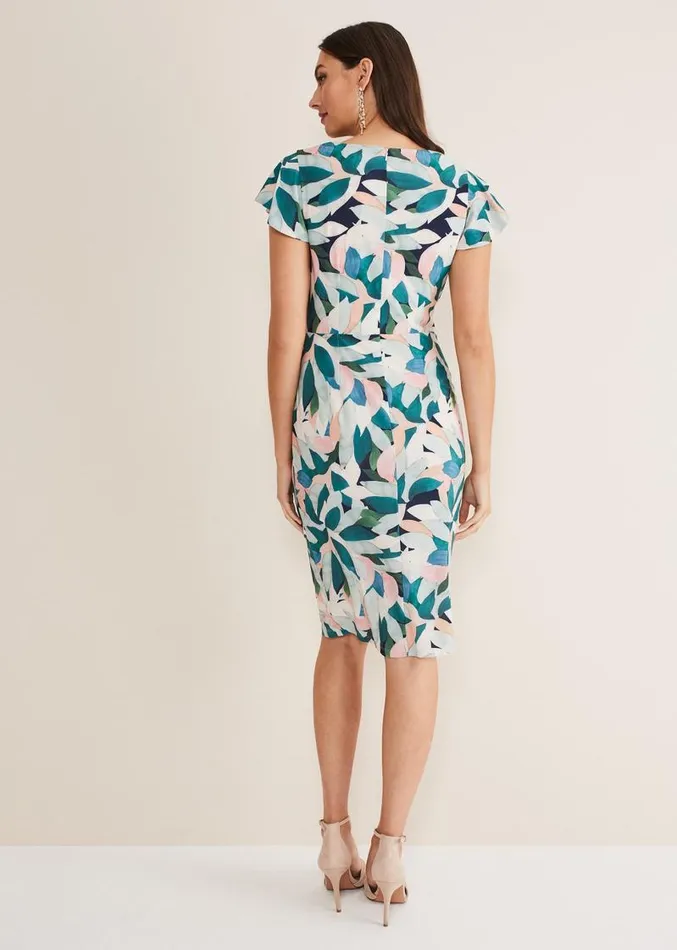 Averie Floral Midaxi Dress Multicoloured Women Phase Eight Dresses