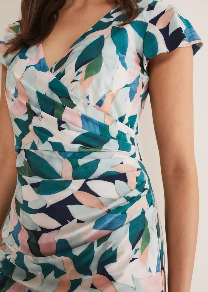 Averie Floral Midaxi Dress Multicoloured Women Phase Eight Dresses