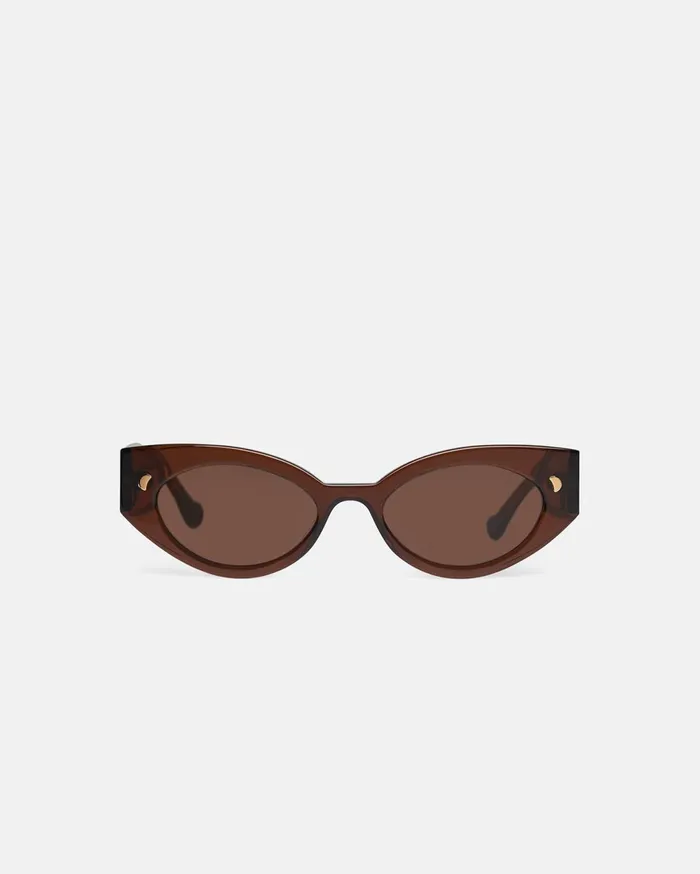 Azalea BioPlastic CatEye Sunglasses Brown Women Nanushka Eyewear