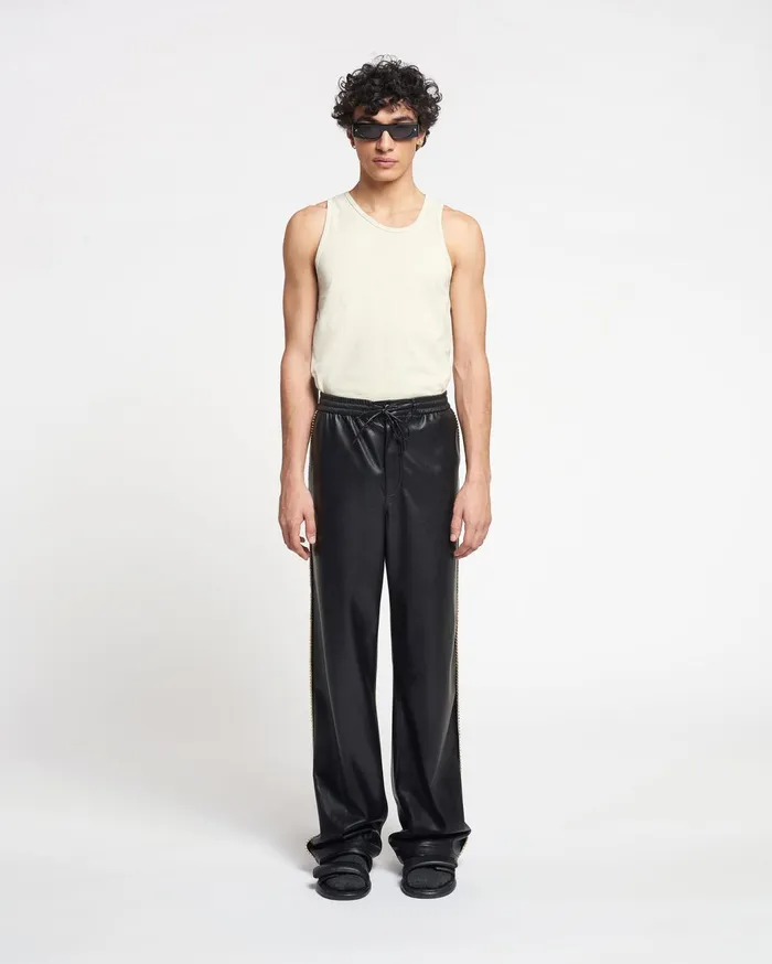 Aziz Organically Grown Cotton Tank Top Shell Men Nanushka Tops