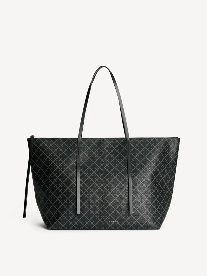 Bags Women By Malene Birger Luze Tote Bag Charcoal