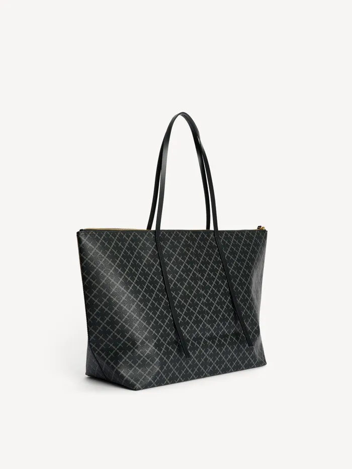 Bags Women By Malene Birger Luze Tote Bag Charcoal