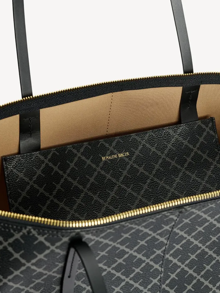 Bags Women By Malene Birger Luze Tote Bag Charcoal