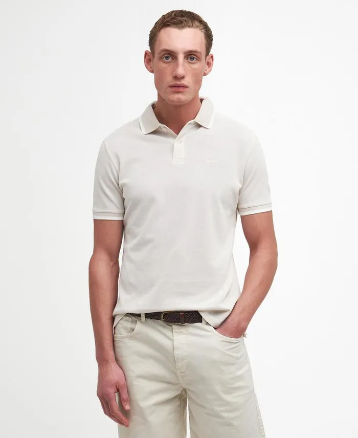 Barnard ShortSleeved Polo Shirt Rainy Day Men Barbour Polo Shirts