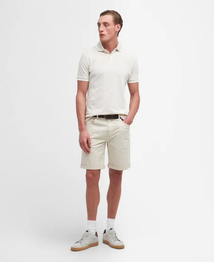 Barnard ShortSleeved Polo Shirt Rainy Day Men Barbour Polo Shirts