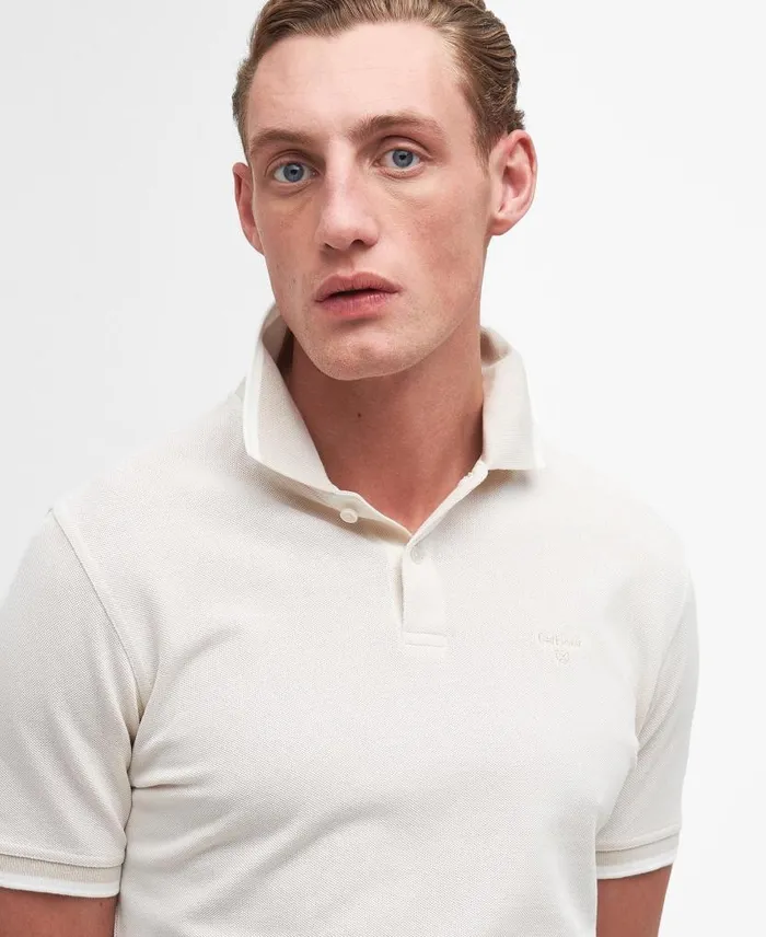 Barnard ShortSleeved Polo Shirt Rainy Day Men Barbour Polo Shirts