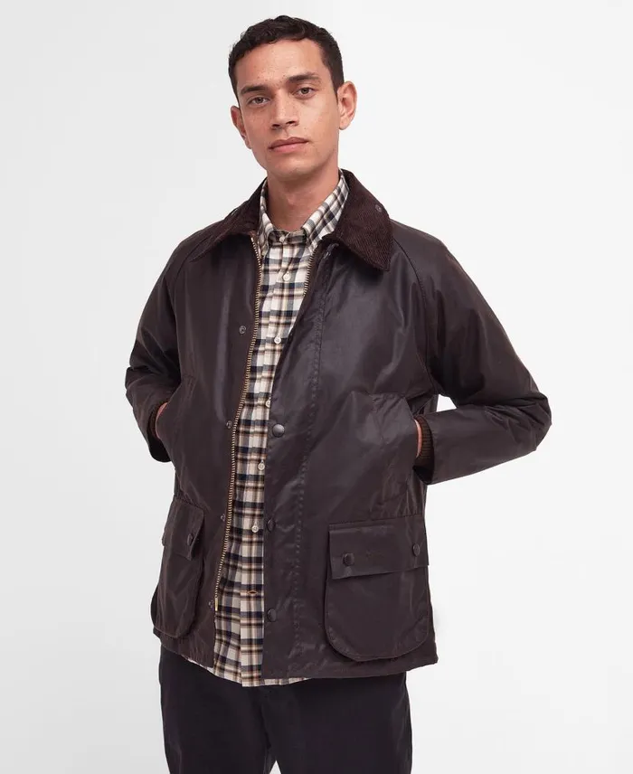 Bedaleu00ae Waxed Jacket Bark Men Barbour Waxed Jackets