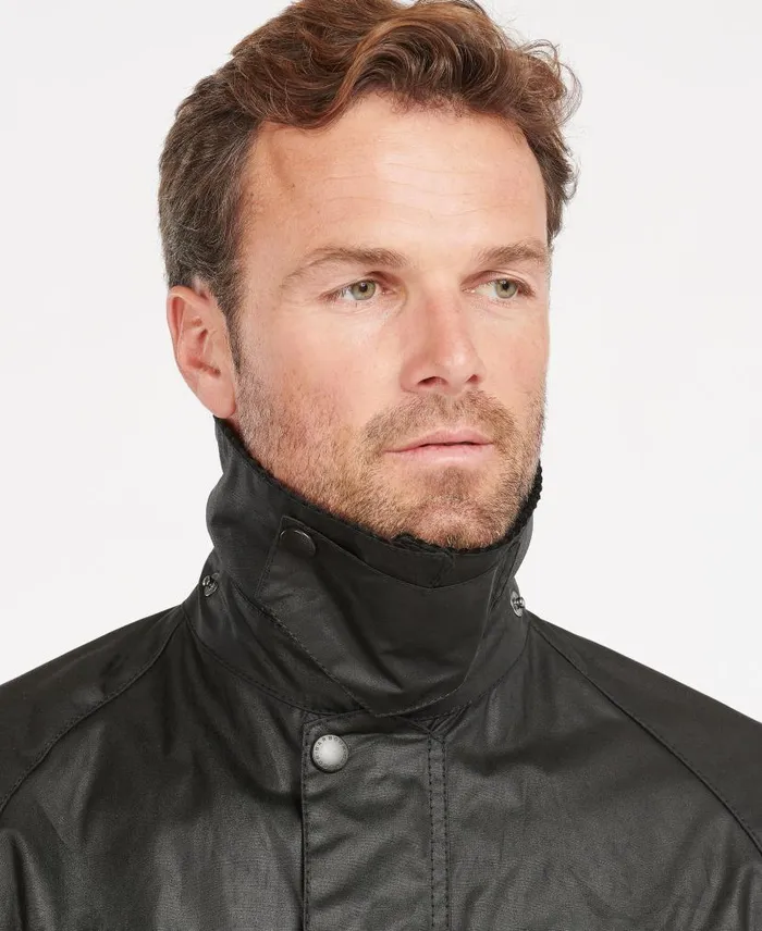 Bedaleu00ae Waxed Jacket Classic Navy Men Barbour Waxed Jackets