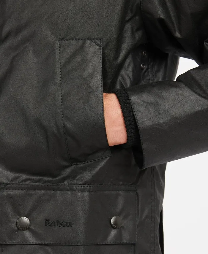 Bedaleu00ae Waxed Jacket Classic Navy Men Barbour Waxed Jackets