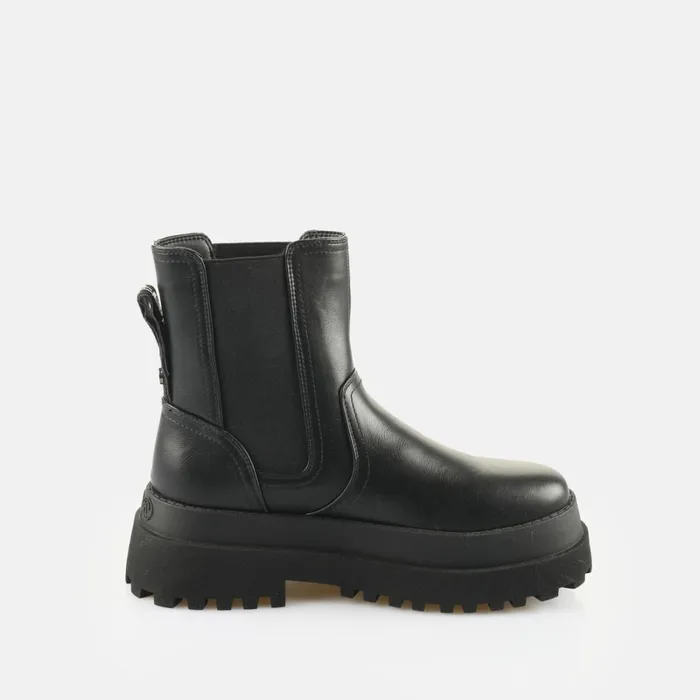 Bfl Pluto Chelsea 8211 Vegan Nappa 8211 Black Black Buffalo Boots and AnkleBoots Bfl Pluto Chelsea 8211 Vegan Nappa 8211 Black Black Buffalo Boots and AnkleBoots