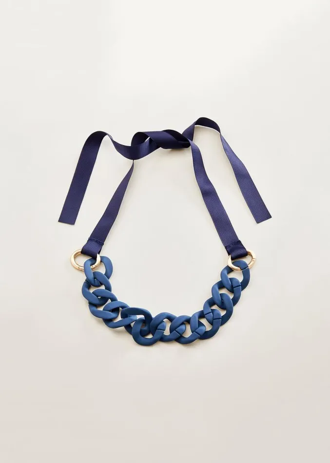 Bili Resin Necklace Blue Women Phase Eight Jewellery