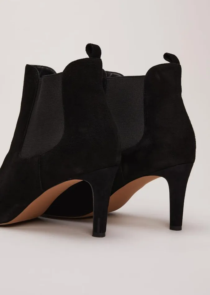Black Suede Ankle Boots Black Women Phase Eight Boots
