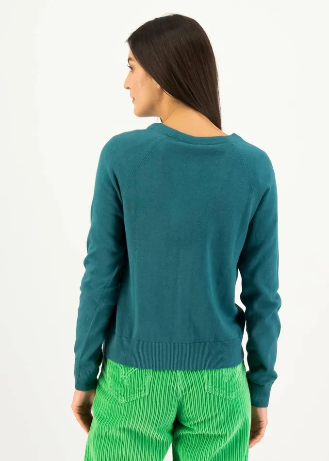 Blutsgeschwister Cardigan Bold At Heart Blue Women Cardigans