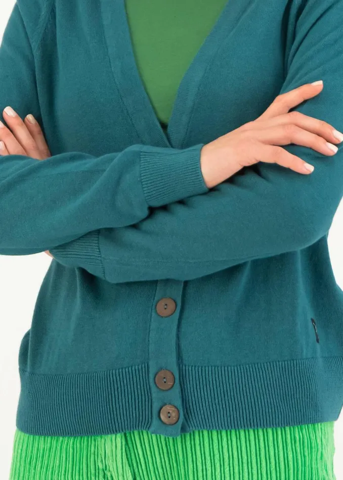 Blutsgeschwister Cardigan Bold At Heart Blue Women Cardigans