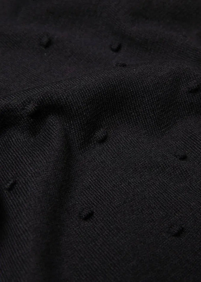 Blutsgeschwister Cardigan Knot Hop Black Women Cardigans