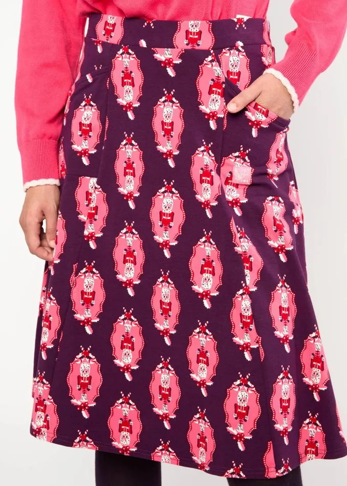Blutsgeschwister Circle Skirt Fairy Fling Purple Women Skirts