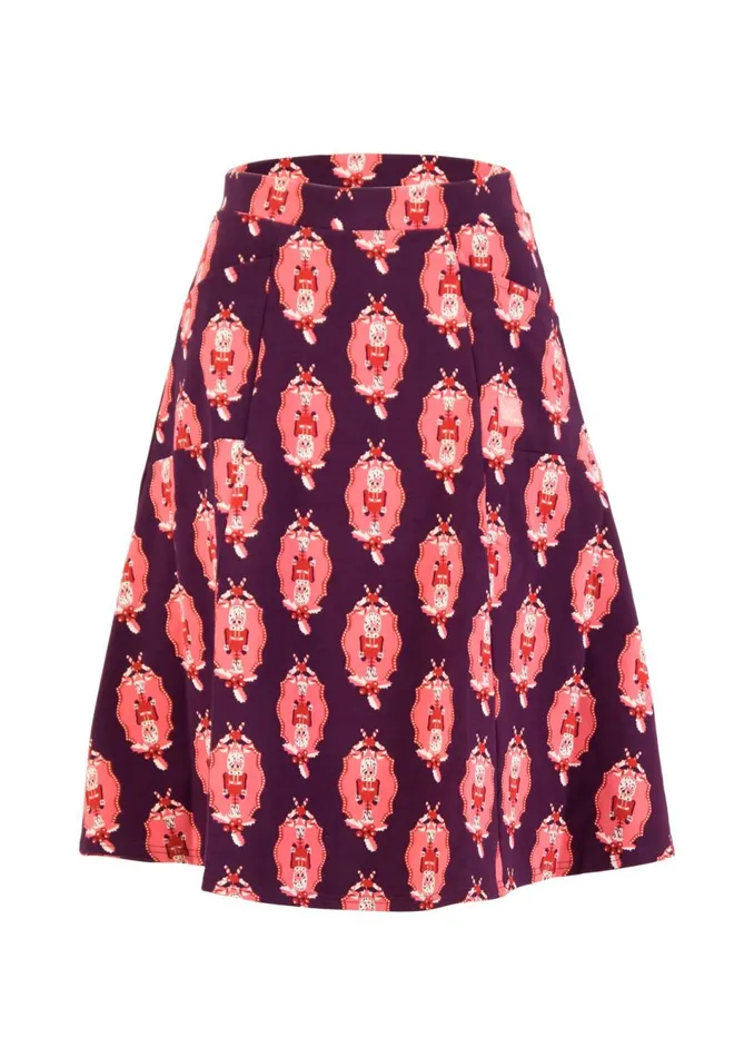 Blutsgeschwister Circle Skirt Fairy Fling Purple Women Skirts