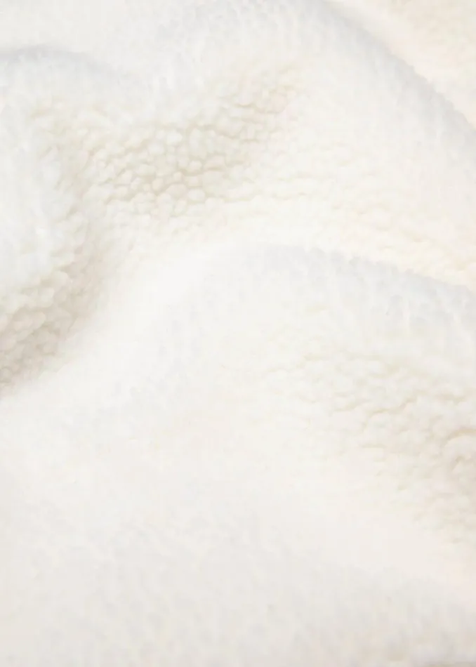 Blutsgeschwister Gilet Smoochy Woods Vest White Women Sweatshirts and Hoodies