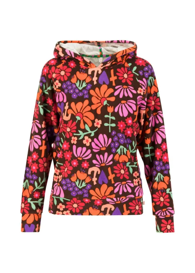 Blutsgeschwister Hoodie Miracle Of Wimbledon Brown Women Sweatshirts and Hoodies