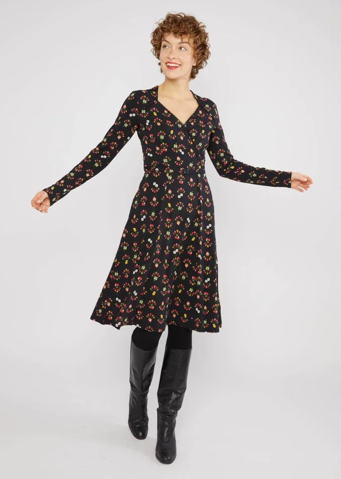 Blutsgeschwister Jersey Dress Cache Me Darling Black Women Dresses