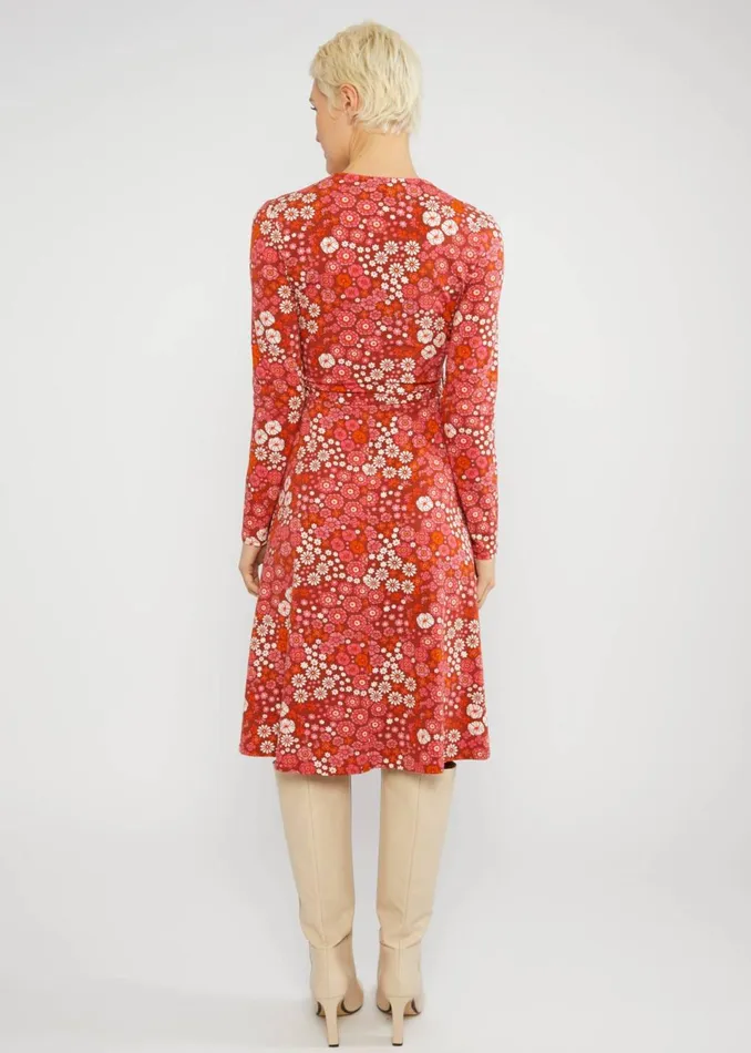 Blutsgeschwister Jersey Dress Cache Me Darling Brown Women Dresses
