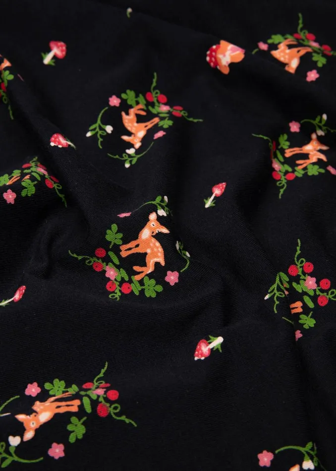 Blutsgeschwister Jersey Dress Shake Rattle And Roll Black Women Dresses