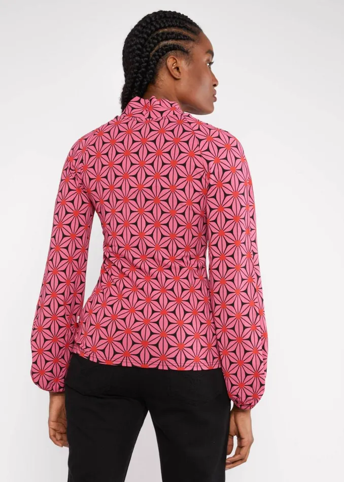 Blutsgeschwister Jersey Top Whispering Serenity Pink Women Tops