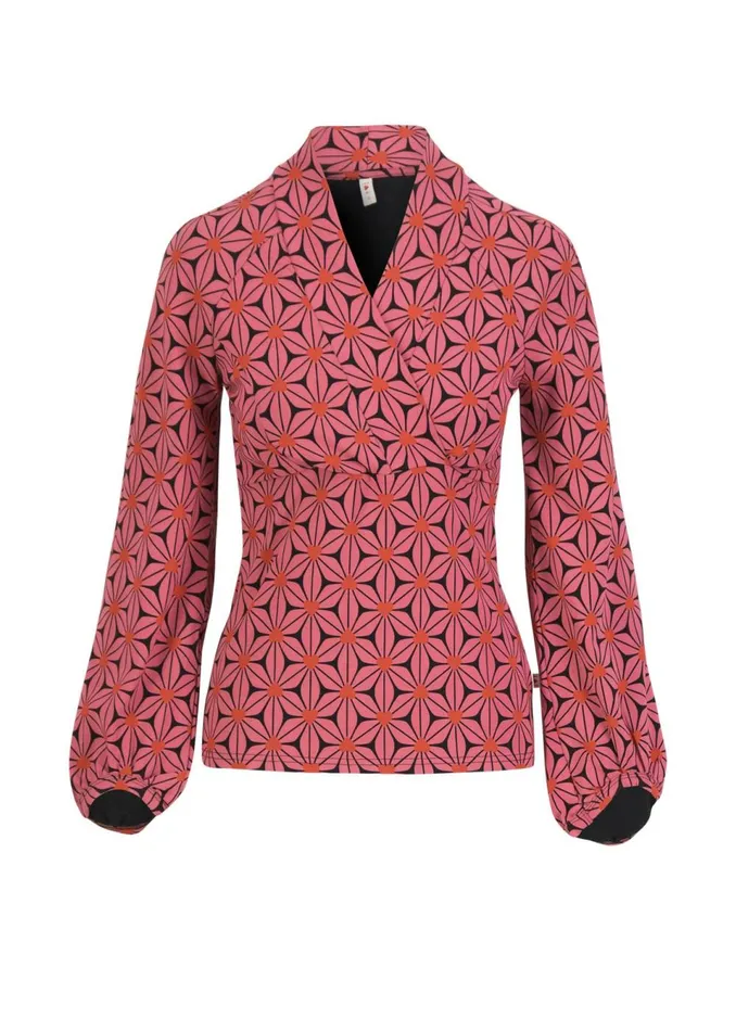 Blutsgeschwister Jersey Top Whispering Serenity Pink Women Tops