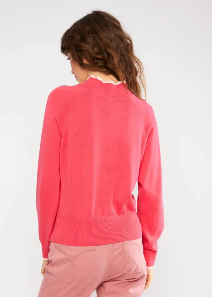 Blutsgeschwister Knitted Jumper Delicious Minds Pink Women Knitted Jumpers