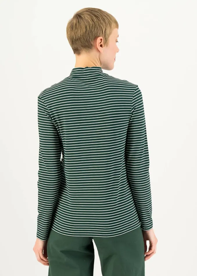 Blutsgeschwister Longsleeve Lonely Lips Turtle Green Women Tops