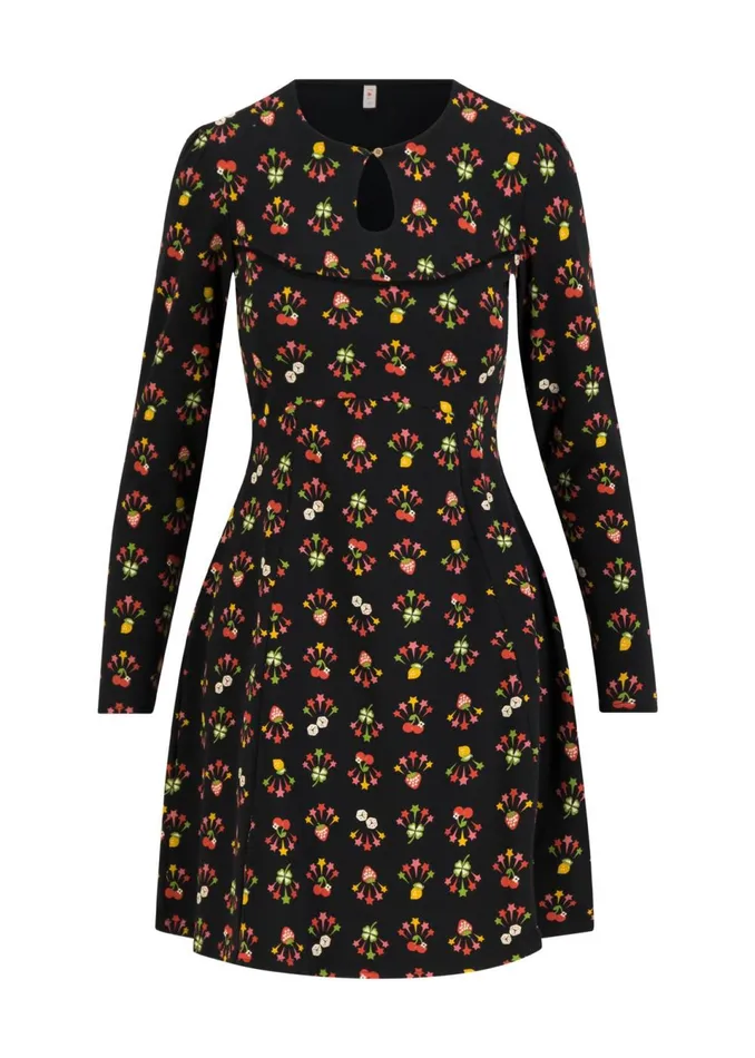 Blutsgeschwister Mini Dress Lucky Mrs Lovely Black Women Dresses