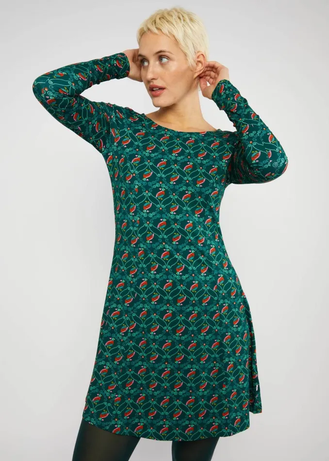 Blutsgeschwister Mini Dress Swing Lovers Green Women Dresses
