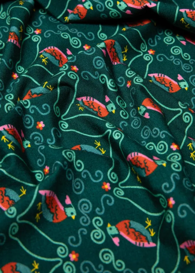 Blutsgeschwister Mini Dress Swing Lovers Green Women Dresses