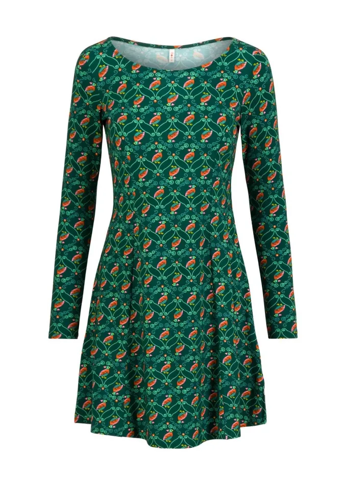 Blutsgeschwister Mini Dress Swing Lovers Green Women Dresses