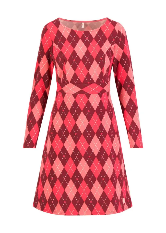 Blutsgeschwister Shift Dress Home Sweet Home Pink Women Dresses