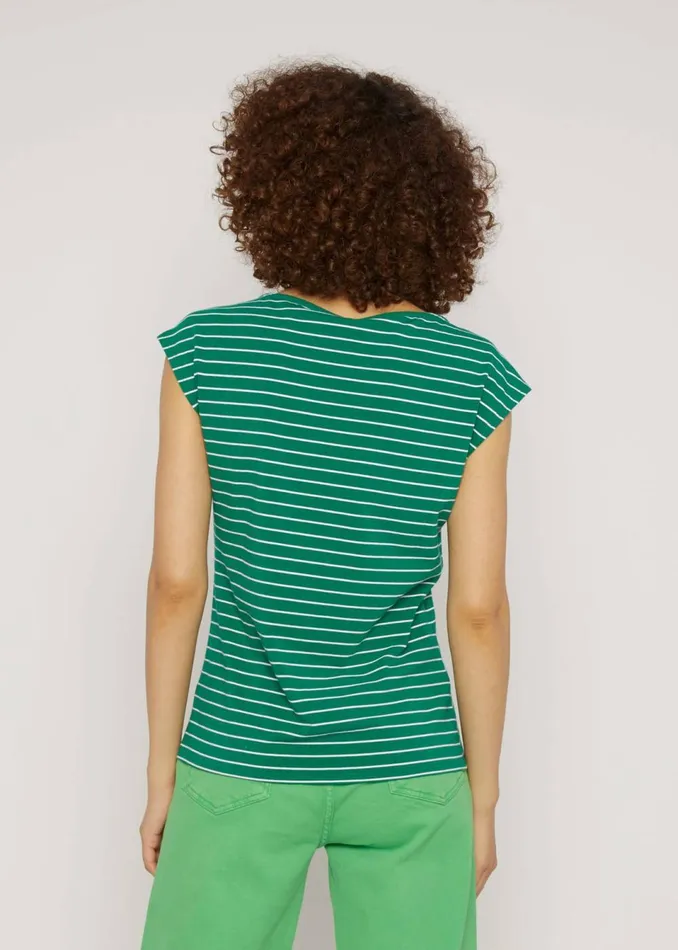 Blutsgeschwister Sleeveless Top Boxy Babe Green Women Tops