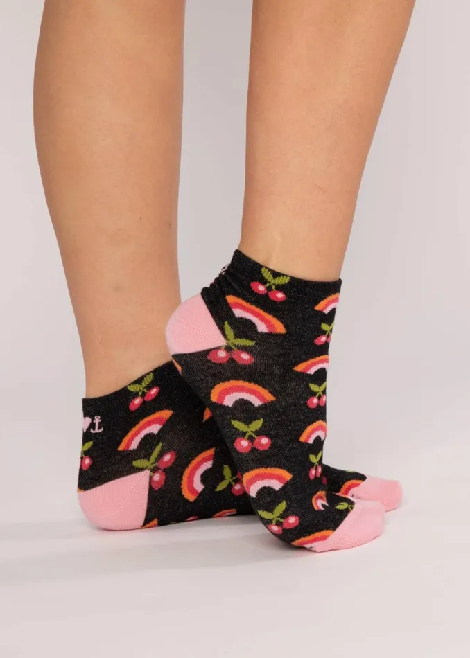 Blutsgeschwister Socks Sensation Steps Snkr Black Women Socks