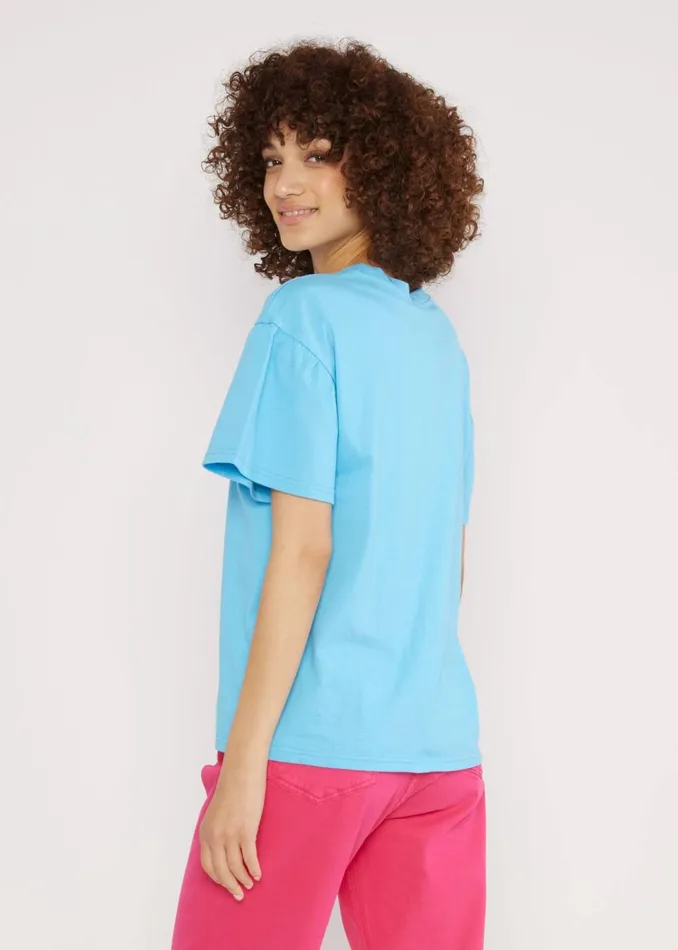 Blutsgeschwister TShirt Bubblegum Romance Blue Women Tops
