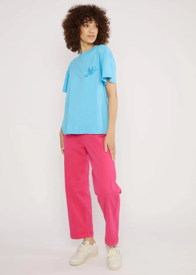 Blutsgeschwister TShirt Bubblegum Romance Blue Women Tops