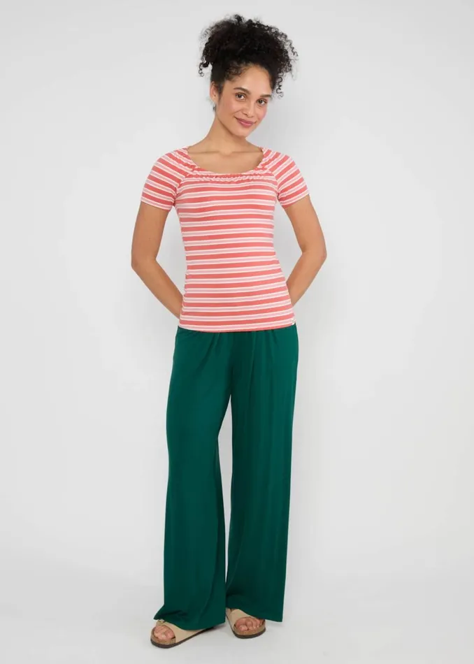 Blutsgeschwister TShirt Vintage Heart Red Women Tops