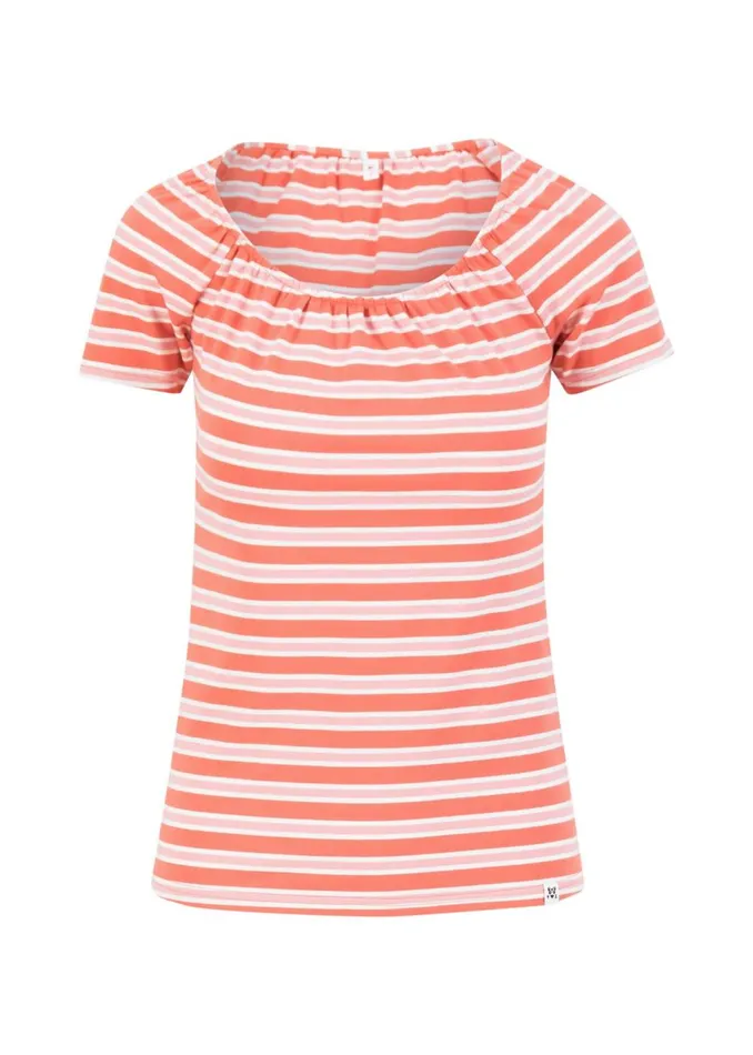 Blutsgeschwister TShirt Vintage Heart Red Women Tops