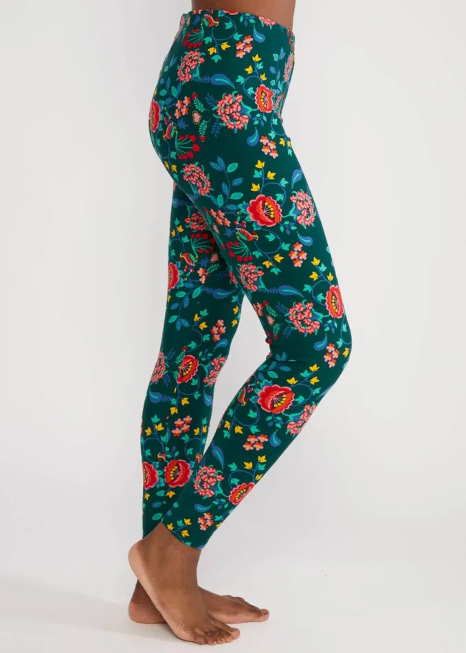 Blutsgeschwister Thermo Leggings Totally Thermo Green Women Trousers