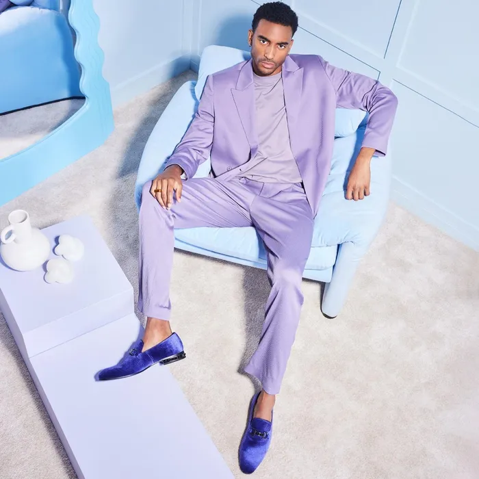 Bowtie Dark Purple Men ALDO Loafers and SlipOns