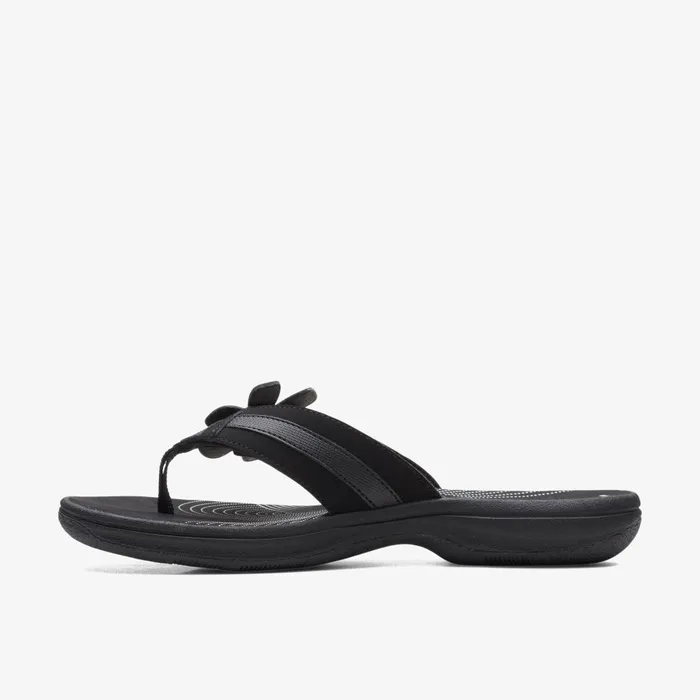 Brinkley Flora BlackBlack Women Clarks Sandals and Flip Flops